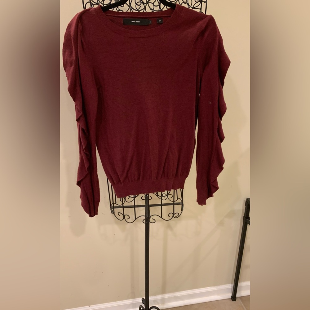 Ruffled Sweater